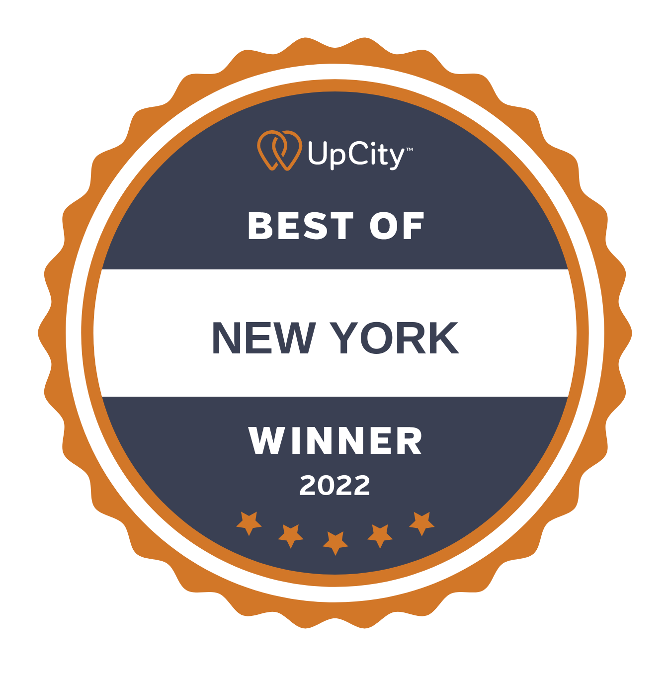 Upcity top digital marketing companyin New York City award 2022